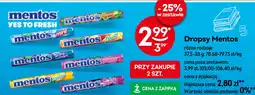 Żabka Dropsy Mentos oferta