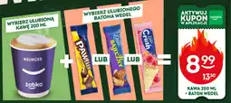 Żabka Kawa + Baton Wedel oferta