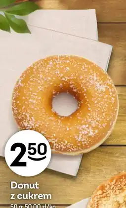 Żabka Donut z cukrem oferta