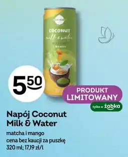 Żabka Coconut Milk & Water Matcha i Mango oferta