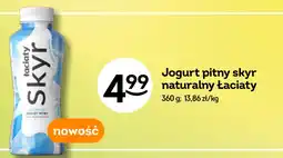 Żabka Jogurt pitny skyr naturalny Łaciaty oferta