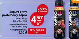 Żabka Jogurt pitny proteinowy Yopro oferta