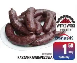 TomiMarkt Kaszanka Wieprzowa Witkowski oferta