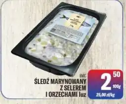 TomiMarkt ŚLEDŹ MARYNOWANY Z SELEREM I ORZECHAMI oferta