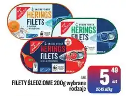 TomiMarkt Filety Śledziowe 200g wybrane rodzaje oferta
