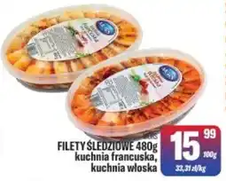TomiMarkt Filety Śledziowe kuchnia francuska, kuchnia włoska oferta