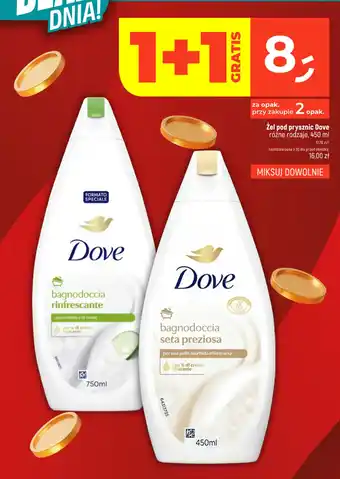 Żel pod prysznic Dove