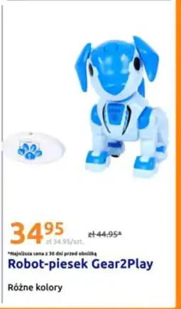Action Robot-piesek Gear2Play oferta