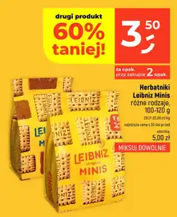 Dealz Herbatniki Leibniz Minis oferta