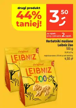 Dealz Herbatniki maślone Leibniz Zoo oferta