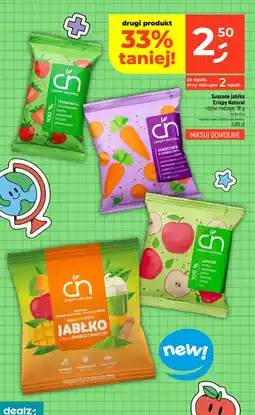 Dealz Suszone jabłka Crispy Natural oferta