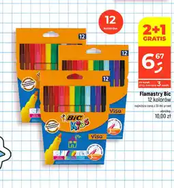 Dealz Flamastry Bic 12 kolorów oferta