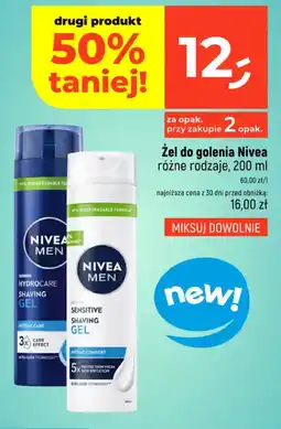 Dealz Żel do golenia Nivea oferta