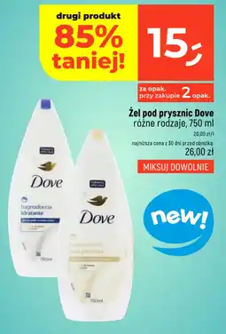 Dealz Żel pod prysznic Dove oferta