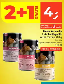 Dealz Mokra karma dla kota Pet Republic oferta