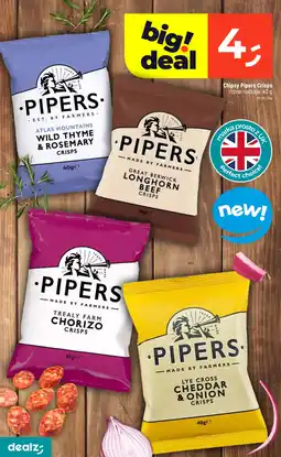 Dealz Pipers Chipsy Crisps oferta