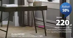 JYSK Biurko LINDVED oferta
