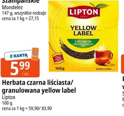 E.Leclerc Herbata czarna liściasta/granulowana Lipton Yellow Label oferta