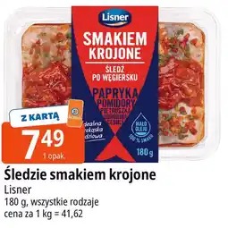 E.Leclerc Śledzie smakiem krojone Lisner oferta