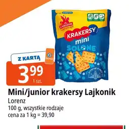 E.Leclerc Mini/junior krakersy Lajkonik oferta