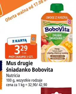 E.Leclerc Mus drugie śniadanko Bobovita Nutricia oferta