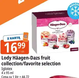 E.Leclerc Lody Häagen-Dazs fruit collection/favorite selection oferta