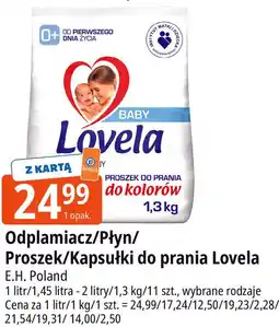 E.Leclerc Odplamiacz, płyn, proszek lub kapsułki do prania Lovela oferta