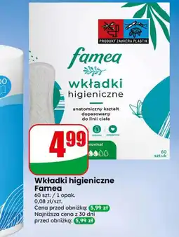 Dino Wkładki higieniczne Famea oferta