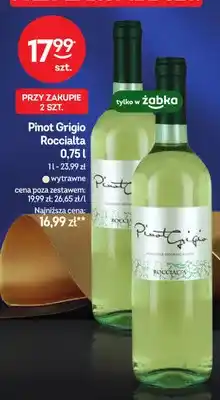 Żabka Wino białe wytrawne Pinot Grigio Roccialta oferta