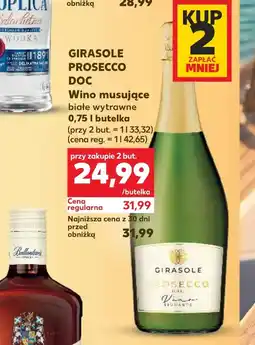 Kaufland Wino musujące Girasole oferta