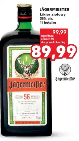 Kaufland Likier Jägermeister oferta