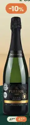 Żabka Wino musujące Cava Brut Seleccion Ferriol 12% oferta