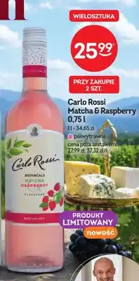 Wino różowe półwytrawne Carlo Rossi Matcha & Raspberry