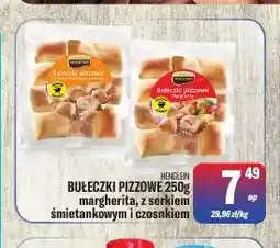 TomiMarkt Bułeczki pizzowe Henglein margherita z serkiem śmietankowym i czosnkiem oferta