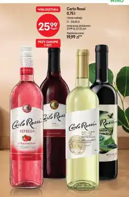 Żabka Wino różowe Carlo Rossi Refresh Strawberry oferta