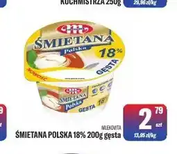 TomiMarkt Śmietana Polska gęsta Mlekovita 18% oferta