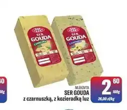 TomiMarkt Ser żółty Gouda z kozieradką luz Mlekovita oferta