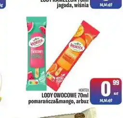 TomiMarkt Lody owocowe pomarańcza & mango Hortex oferta