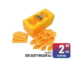 TomiMarkt Ser żółty Złoty Mazur luz Mlekpol oferta