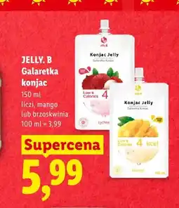 Lidl Galaretka konjac o smaku liczi Jelly. B oferta