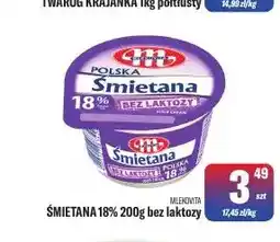 TomiMarkt Śmietana bez laktozy Mlekovita 18% oferta