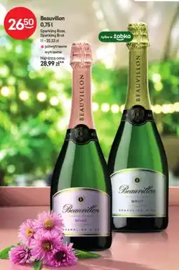 Żabka Wino musujące Beauvillon Sparkling Rose półwytrawne oferta