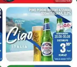 TomiMarkt Piwo Peroni Nastro Azzurro oferta