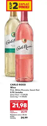 Kaufland Wino Carlo Rossi oferta