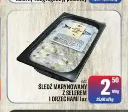 TomiMarkt Śledź marynowany z selerem i orzechami BMC oferta