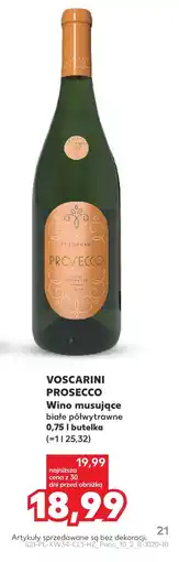 Kaufland Wino musujące Voscarini oferta