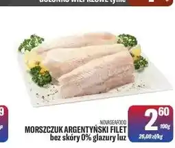 TomiMarkt Morszczuk argentyński filet bez skóry Novaseafood oferta