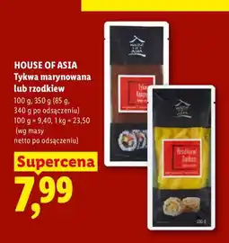 Lidl Rzodkiew marynowana House of Asia oferta