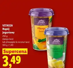 Lidl Napój jogurtowy mango lassi Vitasia oferta