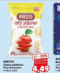 Kaufland Chipsy jabłkowe Kresto oferta